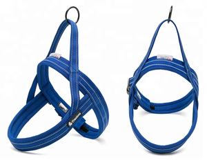 Harnais pour chien réglable réfléchissant Truelove <span class=keywords><strong>cheveux</strong></span> longs adapté en Nylon doux sécurité produit pour animaux de compagnie harnais tactique écologique pour chien - Product Image 1