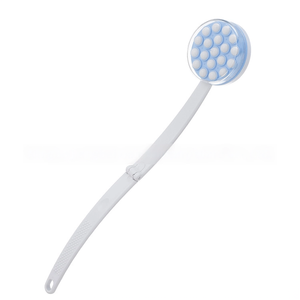 Rodillo de mango plegable transfronterizo, cepillo de baño, cepillo de baño de masaje, aplicador de loción corporal para ducha, suministros de terapia de rehabilitación - Product Image 1