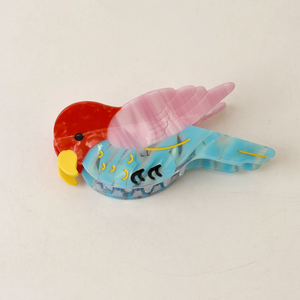 مشبك شعر نسائي كبير من الأسيتات بتصميم طائر كرتوني، إكسسوارات شعر متوفرة في المخزون، توصيل سريع، موديل <span class=keywords><strong>2026</strong></span> من Yi YHJ - Product Image 5