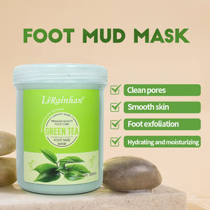 Foot SPA Cream Mud Mask para <span class=keywords><strong>pies</strong></span>, masaje de pedicura para <span class=keywords><strong>pies</strong></span> <span class=keywords><strong>cansados</strong></span> y cuerpo, hidratante, piel fresca-Infundido con Kaolin Mint Aloe - Product Image 5