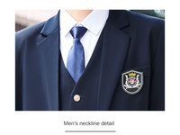 Uniforme scolaire, costume preppy, jupe plissée, costume pour homme et femme, uniforme de jardin d'enfants, uniforme de professeur, robe de cérémonie pour le lycée, robe de débat