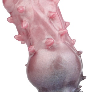 Funda de pene de fantasía con estimulador de púas, funda de dildo con textura de animal, masajeador, juguete sexual para hombres y mujeres - Product Image 2
