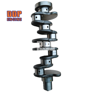 เครื่องจักรก่อสร้าง 3903830 3903827 เครื่องยนต์ดีเซล เพลาข้อเหวี่ยงเหล็กตีขึ้นรูป สำหรับคัมมินส์ 4BT 4B3.9 - Product Image 4