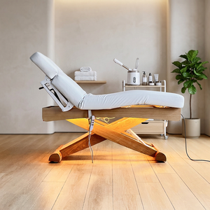 DM Electric Adjustable Beauty Bed <b>for</b> Eyelash <b>Extensions</b> Facial Care Tattoo and SPA Treatments - Product Image 3