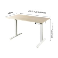 Panneau de maison ODM hauteur réglable bois support pour ordinateur portable Table d'ordinateur levage électrique métal bureau meubles PC bureau de jeu