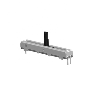 SoundWell 15mm Potenciômetro Deslizante De Viagem 50k Botão 18mm Metal Fader <span class=keywords><strong>30mm</strong></span> Potenciômetro Duplo LED Potenciômetro De Controle De Áudio - Product Image 4