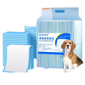 Teddy Bichon çevre dostu IP67 su geçirmez kalınlaşmış koku giderici emici köpek idrar ped tek kullanımlık Nappy yavru evcil hayvan yastıkları - Product Image 1