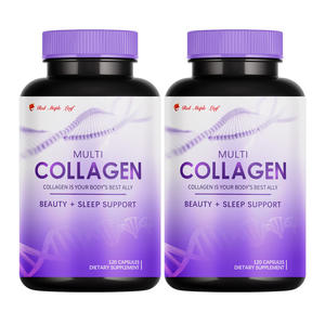 Cápsulas <span class=keywords><strong>de</strong></span> Colágeno - Péptidos <span class=keywords><strong>de</strong></span> Colágeno Hidrolizado, Alta Absorción, Salud <span class=keywords><strong>de</strong></span> <span class=keywords><strong>la</strong></span> <span class=keywords><strong>Piel</strong></span>, Articulaciones y Cabello, Sin GMO, Certificado GMP, Sin Olor - Product Image 2