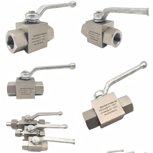 Válvula de Bola Premium BKHSS-FNS8 1/2 NPT de Alta Presión (500 bar), Forjada en Acero Inoxidable, para Control Hidráulico, Agua, Gas y Aceite, Personalizable - Product Image 6