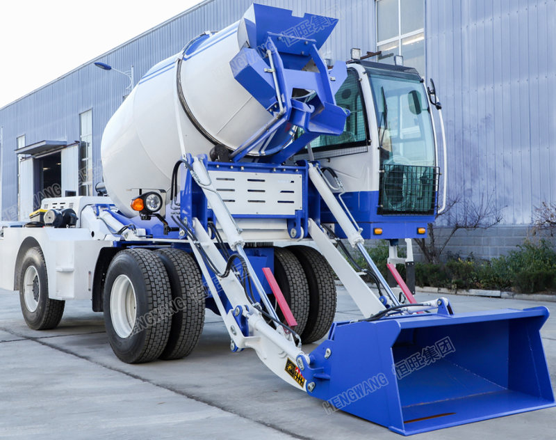 Small Mini Self loadng Concrete Mixer