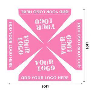 10x10 Custom <b>Canopy</b> <b>Tents</b> With Side Walls and Flags Pop up Shelter 20x20 for Promotions - Product Image 3