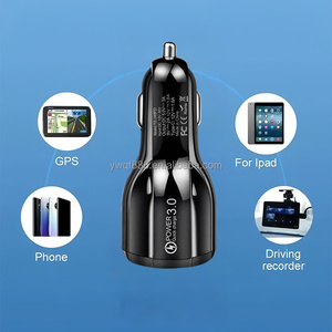 热卖双<span class=keywords><strong>USB</strong></span> cqc3.0快速充电车载适配器充电器适用于苹果手机三星通用PD12W充电器 - Product Image 6