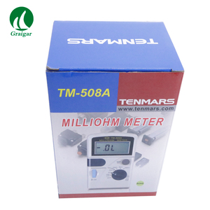 Milliohmmètre numérique TM-508A, ohmmètre basse résistance, mesure de la résistance de 0,1 m à 20 K <span class=keywords><strong>Ohm</strong></span>, lecture 2000 en 6 positions - Product Image 4