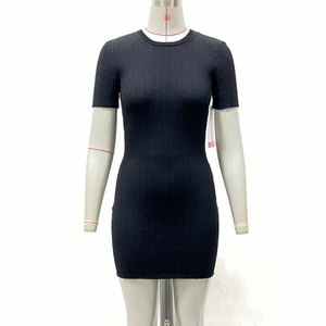 Pull en tricot à manches courtes personnalisé OEM & ODM pour femme, vêtements en tricot à manches courtes pour femme, pull en tricot moelleux - Product Image 2