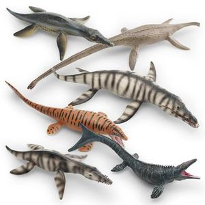 Xinhen - Serie di modelli di creature marine antiche: Mosasauro e Khorosaurus maculato, simulazione realistica del <span class=keywords><strong>Re</strong></span> dei mari, modello animale solido - Product Image 1