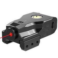 Nouvelle lunette laser tactique rechargeable sous-compacte 635-650nm pour la chasse en plein air, viseur de visée laser rouge