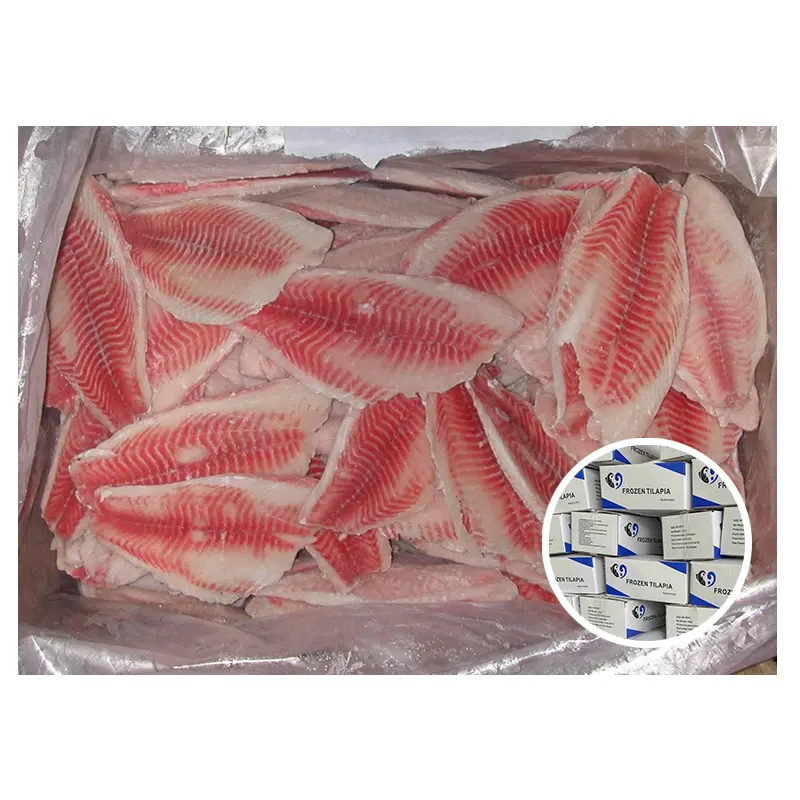Groothandel Goede Prijs Vis Zeevruchten Bevroren Tilapia Filet