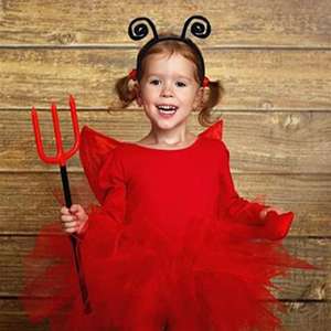 Serre-têtes fantaisie en velours avec antennes noires, coccinelle et luciole, accessoires de déguisement d'Halloween - Product Image 4