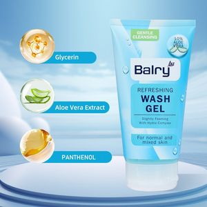 150ML Balry Aloe Vera <span class=keywords><strong>Nettoyant</strong></span> Visage Glycérine Pantenol pour <span class=keywords><strong>Peau</strong></span> Normale et <span class=keywords><strong>Mixte</strong></span> Nettoyage Doux - Product Image 1