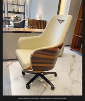Luxe maison poste de travail exécutif l forme bureau accessoires organisateur meubles modernes et chaises