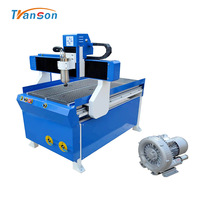 Nouvelle Mini-Fraiseuse CNC Transon 6090 pour le travail du bois, routeur CNC publicitaire, machine de découpe pour aluminium, acrylique, plastique