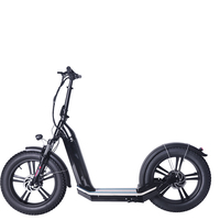 1000w 20 ''güçlü off Road e-scooter katlanabilir elektrik çift çift elektrikli motorlu scooter yetişkin elektrikli E Scooter