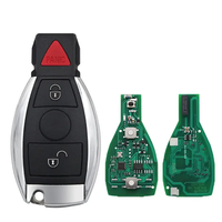 Clé de voiture universelle MB Smart Key Remote 2 3 4 boutons 315MHz 433MHz sans fil, remplacement de clé de voiture
