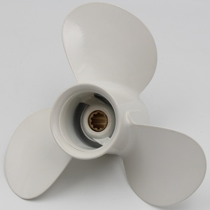 9 7/8 nhôm phía ngoài cánh quạt 10 spline răng thuyền động cơ cánh quạt mới tương thích Yamaha phía ngoài động cơ C 20HP 25HP 30HP - Product Image 1