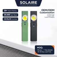 Lampe torche EDC ultra-fine OEM, magnétique, rechargeable par USB-C, LED, format carte, pour extérieur, camping, randonnée, urgence, logo personnalisé