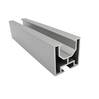 Support de panneau solaire OEM&ODM Rail en aluminium pour système de montage sur toit