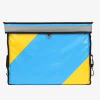 Grand sac à dos de livraison de fermeture magnétique de vélo de moto thermique imperméable sac de nourriture isolé boîte de carton de sport de livraison 200 pièces