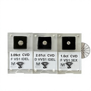 Diamant rond brillant cultivé en laboratoire certifié IGI, couleur D, 0,5-2 carats, VS1, taille excellente, en vrac - Product Image 3