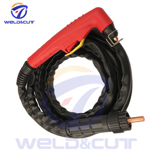 Torche de découpe plasma manuelle CNC Trafimet S45 sans haute fréquence 40A Pistolet à gaz refroidi par air avec tous les consommables - Product Image 2