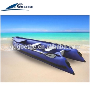 <span class=keywords><strong>Kayak</strong></span> Inflable Goethe Goboat GTK370 de 12 pies, de PVC, para Aguas Bravas, Océano, Remo y Pesca - Product Image 2