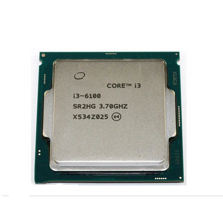 Cheap core i3 6100 CPU desktop computer plastic tray CPU processor for wholesale