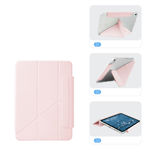 2024 <span class=keywords><strong>Air</strong></span> 6 détachable Y support crayon <span class=keywords><strong>pochette</strong></span> étuis pour tablette pour <span class=keywords><strong>iPad</strong></span> <span class=keywords><strong>Air</strong></span> 4th 5th Gen 10.9 pouces acrylique robuste étui de protection pour tablette - Product Image 3