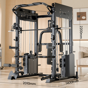 Vente chaude Home Fitness Smith Machine Équipement D'entraînement Intégré De Force Ensemble Combinaison Home Hitness Multi-Fonctionnel - Product Image 2