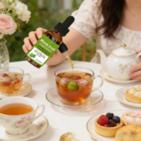 Complément alimentaire liquide d'édulcorant OEM à base de fruit du moine, gouttes liquides de fruit du moine