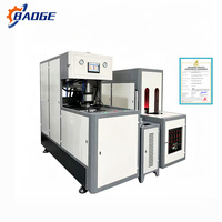 Machine de soufflage de bouteilles en plastique PET semi-automatique de haute qualité, machine de fabrication de bouteilles en plastique d'eau de 5 gallons (20 litres)