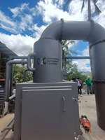 Control de automatización Incinerador de residuos médicos sin humo e inodoro para centro de tratamiento de residuos médicos