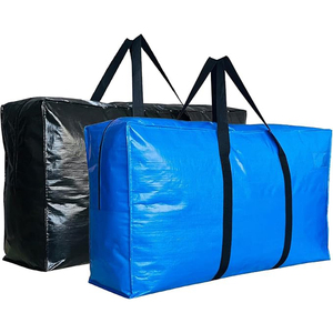 <span class=keywords><strong>Bolsas</strong></span> de <span class=keywords><strong>Mudanza</strong></span> Extra Grandes Resistentes, Bolsa con Cierre de Polipropileno Tejido Resistente para Almacenamiento - Product Image 4