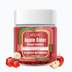 Gomitas de Vinagre de Sidra de Manzana para Adultos OEM, KETO ACV para la Digestión y Desintoxicación, Vegano, Vitamina B12 con Remolacha y Granada - Product Image 1