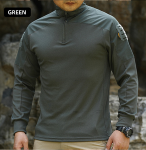 Camicia Personalizzata a Maniche Lunghe con Motivo Camouflage per Uomo, Camicie Casual, Polo da Golf, Camicie Safari per Uomo - Product Image 5