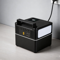 Station d'alimentation portable 300W avec cellules au lithium LiFePO4, générateur solaire pour le camping