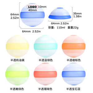Boules d'eau en silicone, 24 pièces, réutilisables, non magnétiques, pour enfants, jouets de bain, jouets aquatiques, anti-stress, divertissement en plein air - Product Image 5