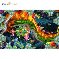 Tren Soygunu Balık Oyunu Oyun Tahtası Arcade Ocean King 3 Balık Avı Oyun Makinesi Yazılımı İngilizce Destekli Balık Masası CoolDragon