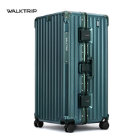 Valise de voyage rigide de luxe Walktrip 20/24/26/28/30 pouces, nouvelle collection, personnalisable, en polycarbonate, avec roulettes, ensemble de bagages