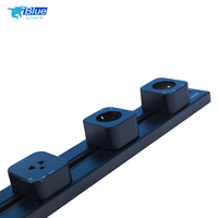 Système de multiprise intelligent universel, rail d'alimentation, prise électrique, rail de prise électrique de table, technologie NFC, 220V 25A
