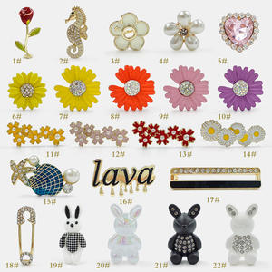 Clips Decorativos <span class=keywords><strong>para</strong></span> Cordones de <span class=keywords><strong>Zapatos</strong></span> Olian de Lujo, Adornos Brillantes con Pedrería, Dijes <span class=keywords><strong>para</strong></span> <span class=keywords><strong>Zapatos</strong></span>, Cordones Decorativos Vintage <span class=keywords><strong>para</strong></span> Tenis - Product Image 3
