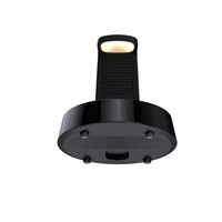 Reloj Despertador con cargador inalámbrico 6 en 1 con altavoz inalámbrico Reloj Despertador con luz LED con soporte para teléfono celular con radio FM